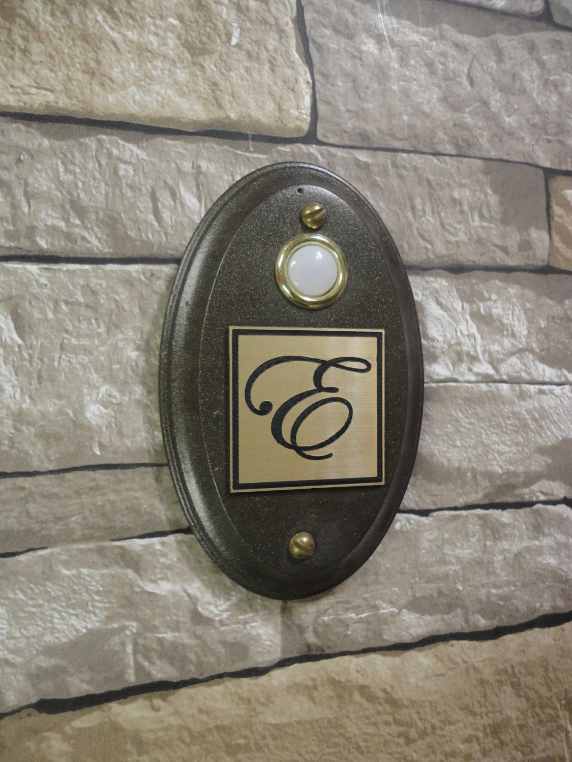 lighted doorbell button